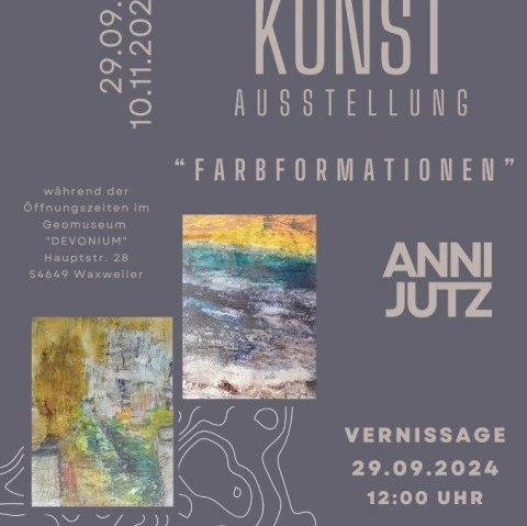 Plakat Ausstellung, © Anni Jutz