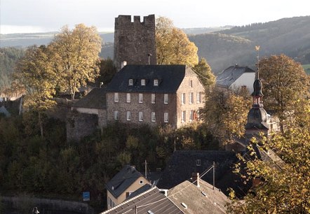 Blick auf die Dasburg, © V. Teuschler