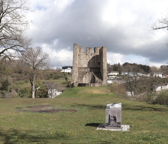 Burgruine Dasburg Islek, © Tourist-Informati9n Islek