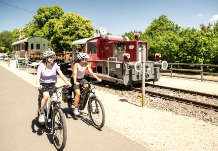 Eisenbahnmuseum in Pronsfeld am Eifel-Ardennen-Radweg, © Eifel Tourismus GmbH, Dominik Ketz