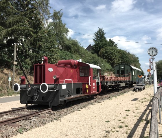 Ehemaliger Bahnhof in Pronsfeld am Eifel-Ardennen-Radweg, © Eifel Tourismus GmbH