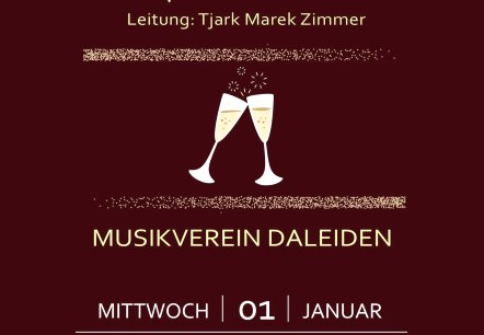 Plakat Konzert, © Musikverein Daleiden