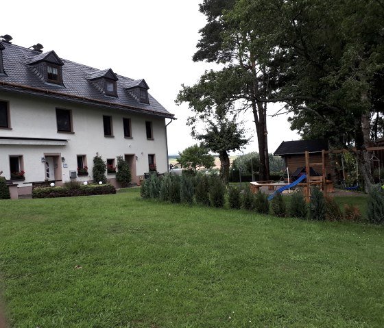 Hügelhaus Garten