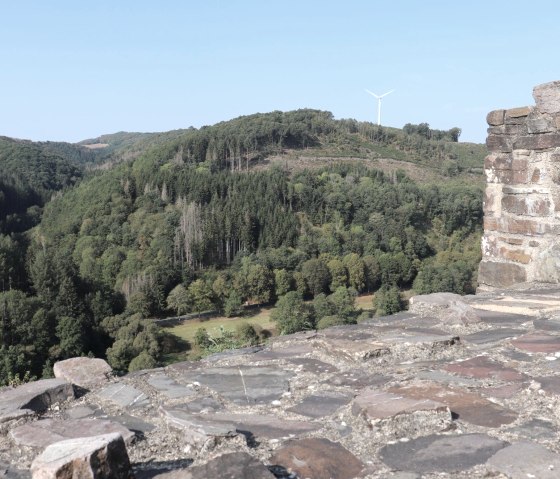 Ausblick von der Burg, © Tourist-Information Islek, Ingrid Wirtzfeld