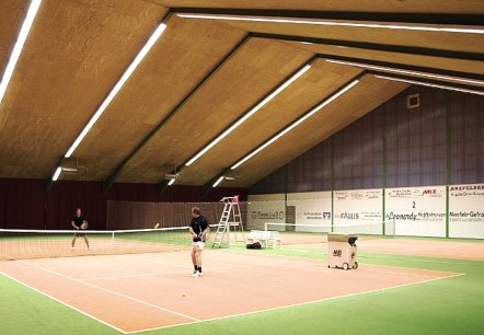 Tennishalle Krautscheid, © Andreas Zwank, Gasdthaus Islekhöhe