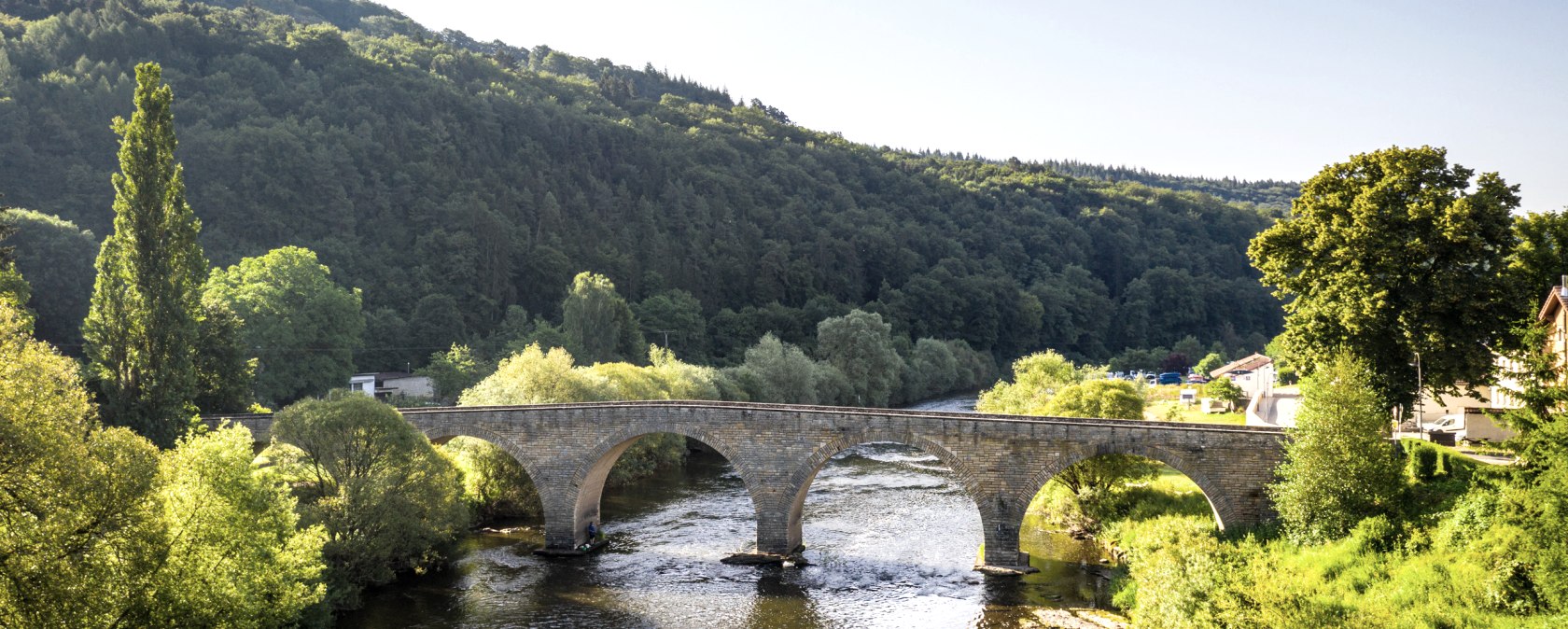 Sauer-Radweg, Dillingerbrück, © Eifel Tourismus GmbH, D. Ketz