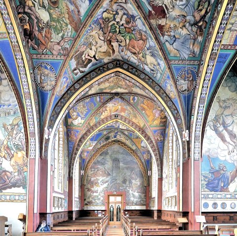 Pfarrkirche Eschfeld Eingang, © Aloys Munkler